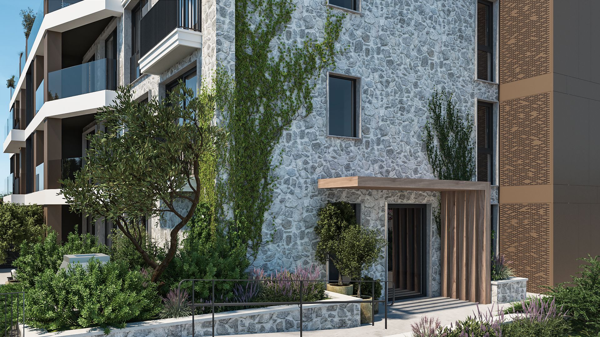 amforaproperty.com/EKSKLUZIVNO! Nov, luksuzan i potpuno opremljen dvosoban stan 115.84m² u prestižnom stambenom kompleksu – Budva